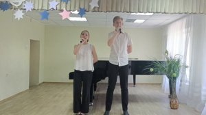 Вокальный дуэт Квернадзе Лали, Махорин Николай муз. и сл.Е. Ворошилова" Огонь души"