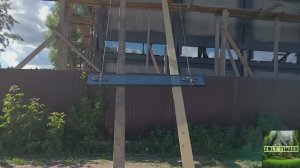 Поднимаем и монтируем двухкамерные стеклопакеты