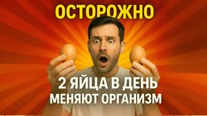 Что будет с вашим организмом если съедать по два яйца в день целый месяц