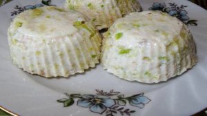 Курино-кабачковое суфле на пару