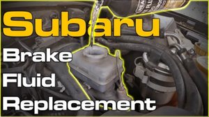 Замена тормозной жидкости Subaru