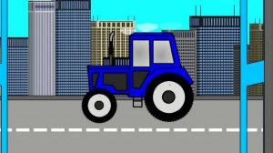 Мультик про машины. Грузовики и строительные машины для детей