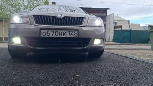 SKODA OCTAVIA A5 FL LED в ПТФ
VIPER EASY LED.