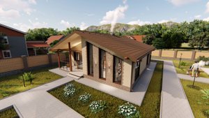 Проект жилого дома «VOKA Home» общей площадью 91,34 м2