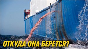 Почему из корабля постоянно выливается вода