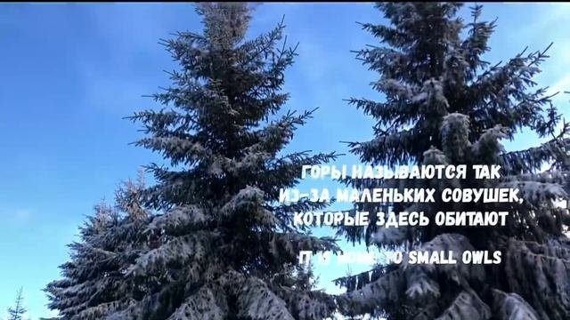 Совьи горы. 31декабря 2020. Owl mountains. December 31, 2020
