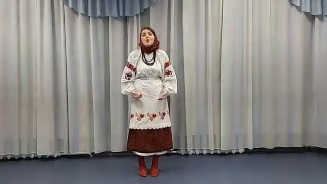 Захарьева Екатерина Укр  народная песня Дочкы мои дочкы