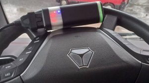 Тест сканера диагностики грузовиков