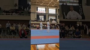 Турпова Диана. 1 бой. «Открытый чемпионат Японии по Кёкусин-кан 2025 г.»