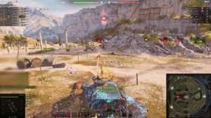 Разыгровка на Concept No.5 в натиске на утёсе. Мир танков