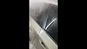Освежили салон авто и сделали дезинфекцию
