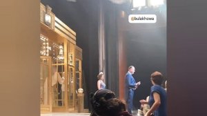 За кадром - Дмитрий Фрид в роли Воланда (съемка рекламного ролика "ВТБ это классика"), февраль, 2025