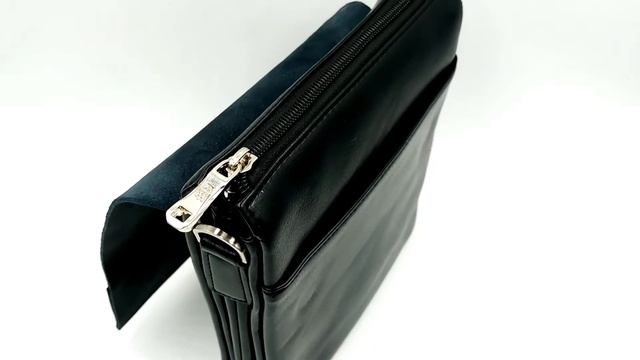 Мужская сумка черная через плечо BrodFord B378-0