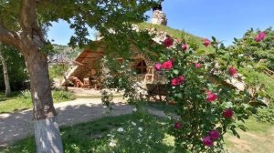 Каменни къщи. Красота от България.