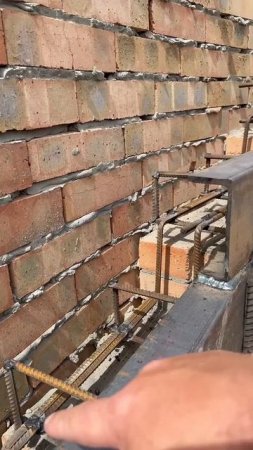 На стройплощадке,закладные под парящую лестницу Auf der Baustelle #shorts #стройка #russlanddeutsche