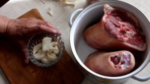 Вепрево колено. Рецепт для ленивых