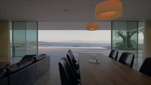 Раздвижные окна Sky-frame на вилле TRIF-HOUSE