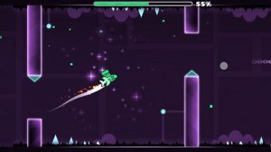 Прохожу #daily уровень Hard Map в Geometry Dash