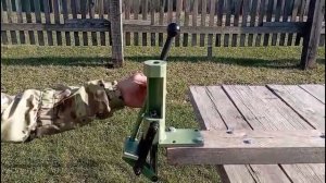 Пресс для снаряжения патронов "Охотник" ( Reloading press "Hunter" ) Корпус 45град