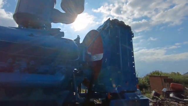 Самоходный гусеничный модуль ГМ-100 с жаткой ЖВР-5М экспресс-обзор от Константина Сорокина