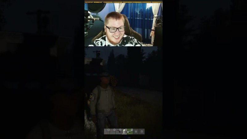 Напугали деда в лесу #shorts #сталкер #stalker