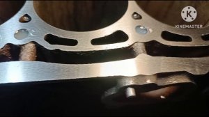 Шлифовка ГБЦ и блока цилиндров автомобиля Ауди на плоскошлифовальном станке ELB