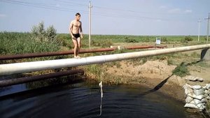 Нефтекумск. р. Горькая балка, "трубы" Сальто!