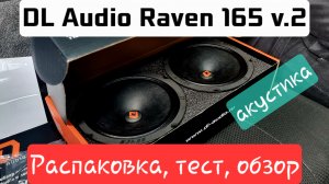 Акустика DL Audio Raven 165 v.2 - Распаковка, обзор