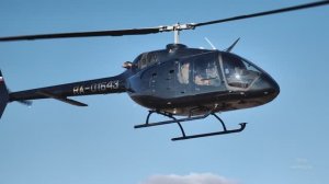 Вертолет Bell505 обзор приборов в кабине