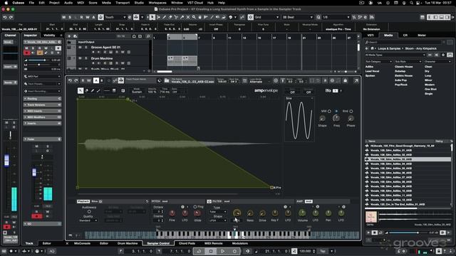 08. Creating Long, Sustained Synth from Vocal Sample