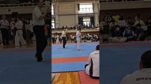 Девятова Елизавета. Полуфинал. «Открытый чемпионат Японии по Кёкусин-кан 2025 г.»