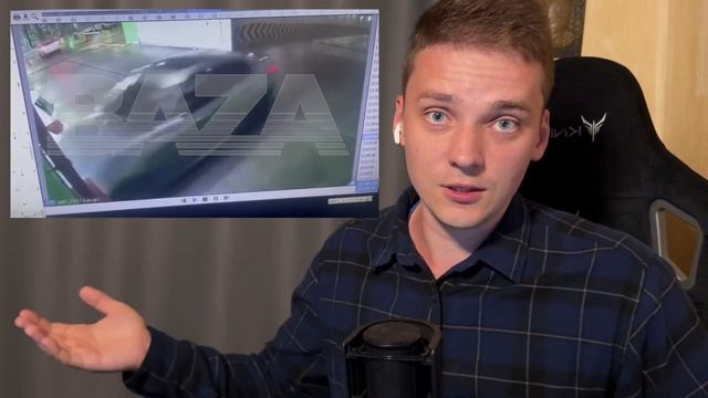 Авто вылетело с парковки в Краснодаре смотреть онлайн