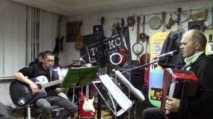 Исполнение песни Игоря Растеряева "Русская дорога". На репетиции 27.04.25 г. Кавер-группа "Атаманъ"