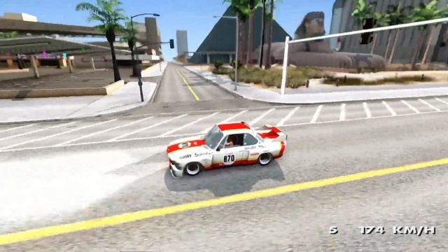 GTA San Andreas - '75 BMW 3 0 CSL Schnitzer _REVIEW