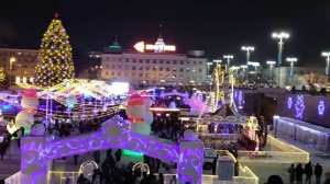 Главная Елка города переместилась в Историческифй сквер!