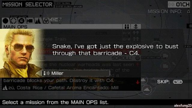 Metal Gear Solid: Peace Walker - Full Story version (Part 11 Tank Battle T-72U) смотреть онлайн