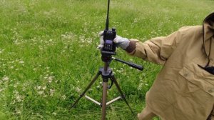 9. Вертикальный коаксиальный диполь 433 MHz. Сравнение с Retevis RA89, Retevis 771, две J антенны.