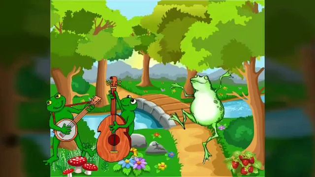 Песенка для детей ква-ква.