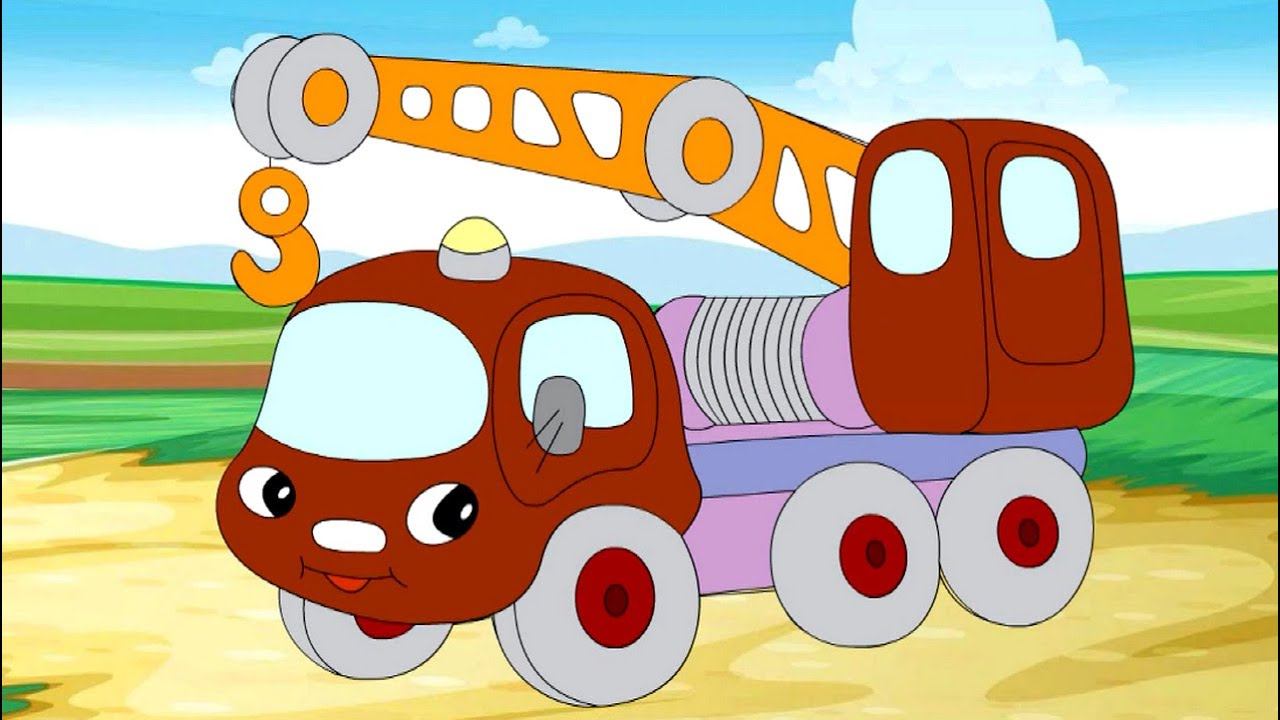 Машинки. Мультик для малышей. Собираем пазлы смотреть онлайн