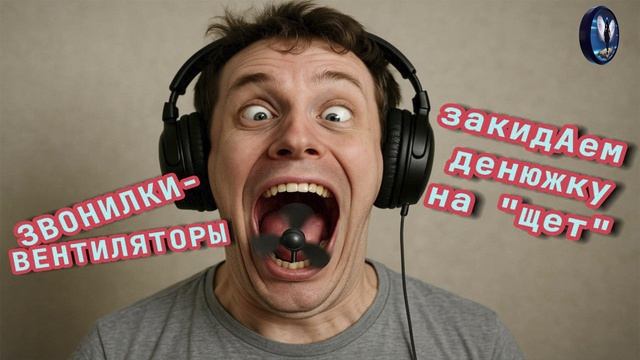 Истерички вентилируют рты.Телефонные аферисты