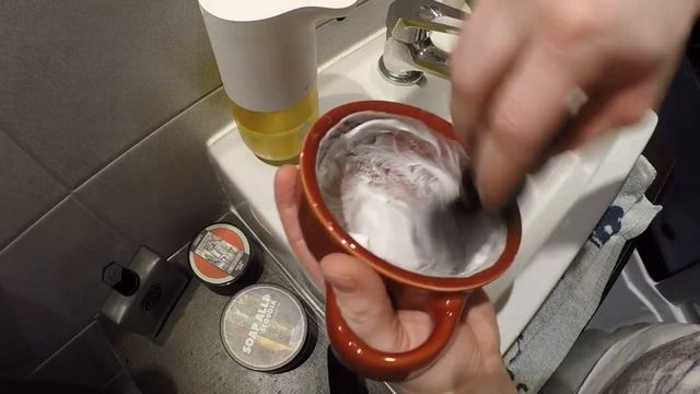 Soap Alli Sequoia Shaving Soap, Denim Wild, Henson Shaving AL13 Razor, Stando Black Synthetic Brush
