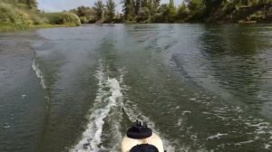 Выход на глисс с мотором 2.6 л.с.