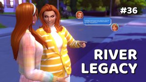 Эп.36 💗 Несоблюдение комендантского часа и другие неприятности 💗 Династия Ривер 💗 Симс 4