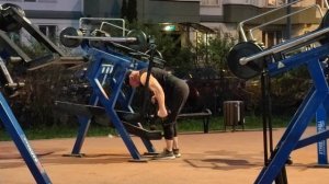 Тренажёр на улице