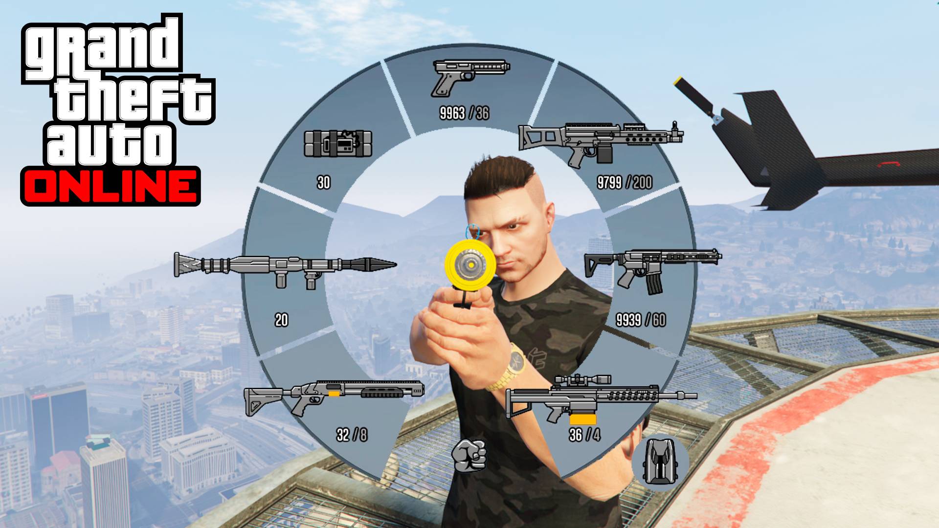 Идеальный селектор оружия в GTA Online смотреть онлайн