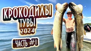 🐊 ЩУКИ — ВАЛОМ! 🤙КАЙФ —ШКВАЛОМ! КРОКОДИЛЫ ТУВЫ 2024 — Часть 1