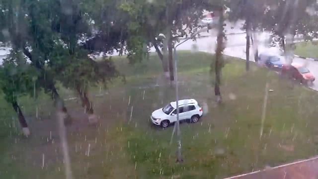 БЕЛГОРОД - Разумное       Май 30.05.2016 ливень с градом