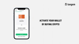 How to setup your TANGEM NOTE