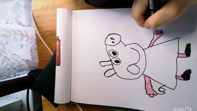 как нарисовать свинку пеппу? смотреть онлайн