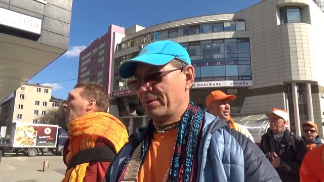 Харинама-санкиртана в Екатеринбурге, 12.05.2018. Эпизод 3. Маладхара дас